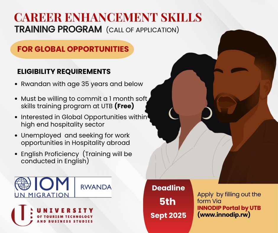 CAREER ENHANCEMENT SKILLS TRAINING PROGRAM (CALL OF APPLICATION)